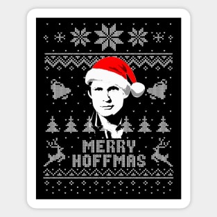 Merry Hoffmas Christmas Parody Sticker